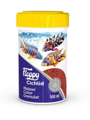 FLP021-FLOPPY CICHLID MALAWI COLOR GRANULAT 100ML FLP021-FLOPPY CICHLID MALAWI COLOR GRANULAT 100ML